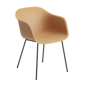 Muuto fiber armchair tube base
